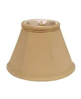 Cloth Wire Slant Linen Chandelier Lampshade With Flame Clip Collection