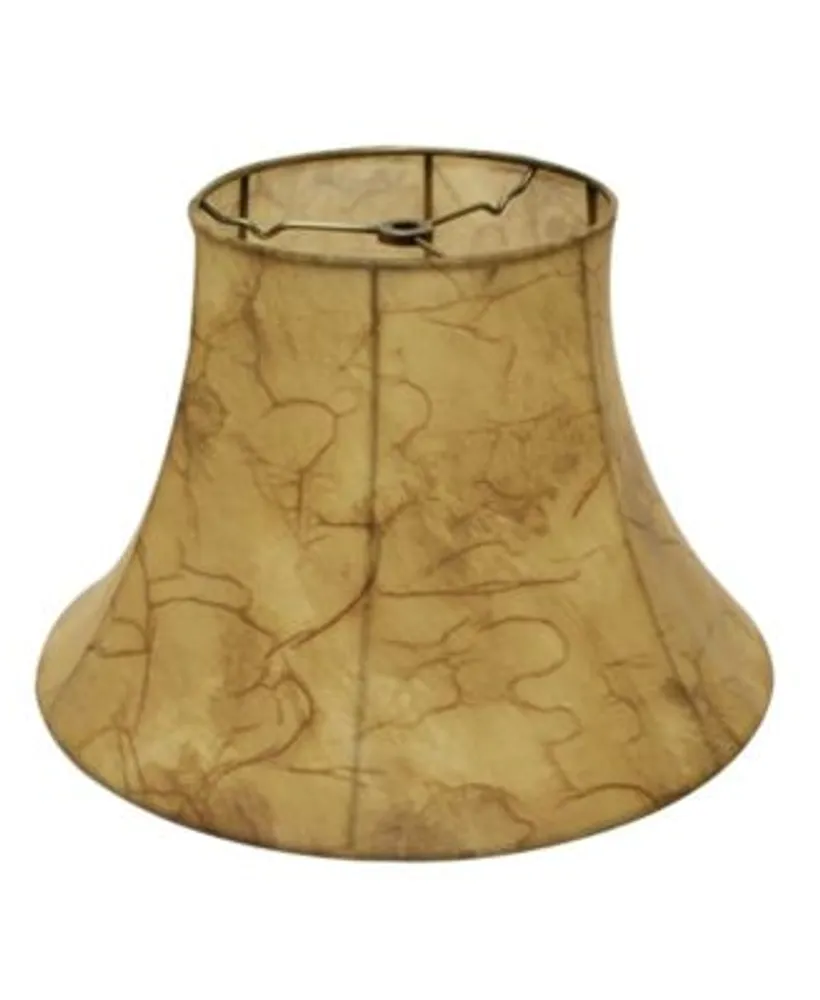 Cloth Wire Slant Bell Faux Leather Softback Lampshade Collection