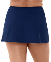 Swim Solutions Plus Size Swim Skirt, Created for Macy's