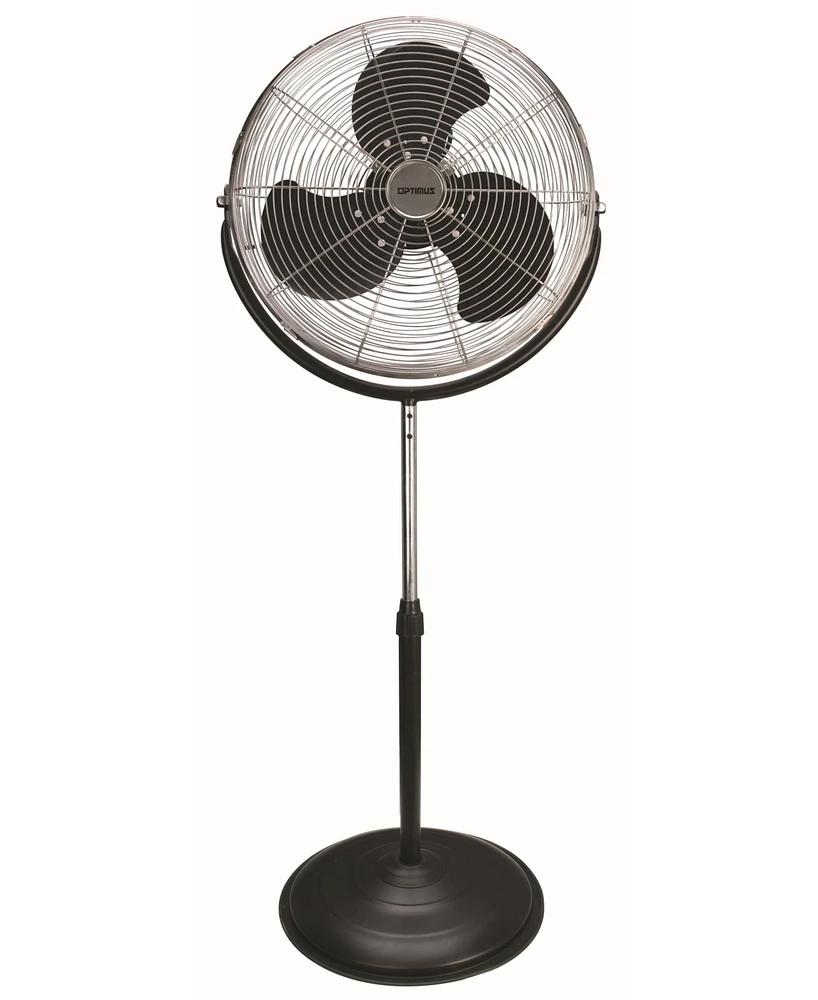 Optimus F-4184 18" Industrial Grade High Velocity Stand Fan