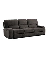 Elevated Power Recliner Sofa