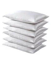 Fresh Ideas Satin Hair Keeper 6-Pack Pillow Protector Set, Standard