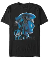 Marvel Men's Avengers Endgame Thor Side View Silhouette