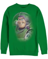 Disney Men's Toy Story Buzz Lightyear, Crewneck Fleece