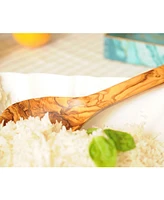 BeldiNest Olive Wood Long Serving Spoon