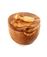 BeldiNest Olive Wood Salt Cellar