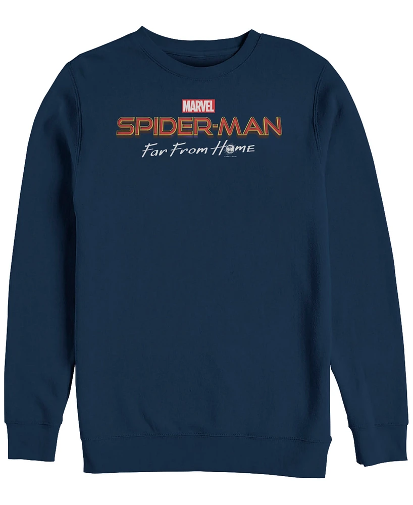Marvel Men's Spider-Man Far From Home, Crewneck Fleece