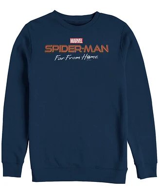 Marvel Men's Spider-Man Far From Home, Crewneck Fleece