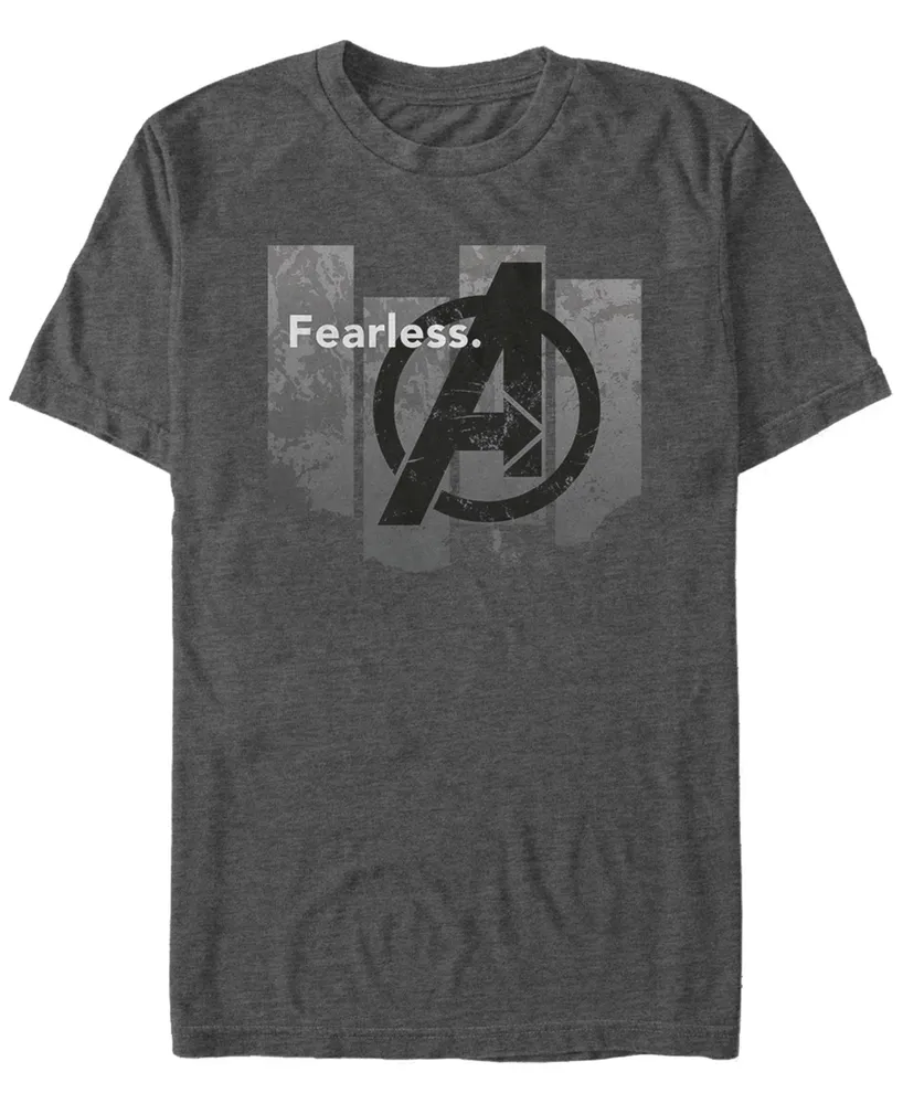 Marvel Men's Avengers Endgame Fearless Panel, Short Sleeve T-shirt