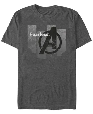 Marvel Men's Avengers Endgame Fearless Panel, Short Sleeve T-shirt
