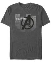 Marvel Men's Avengers Endgame Fearless Panel, Short Sleeve T-shirt