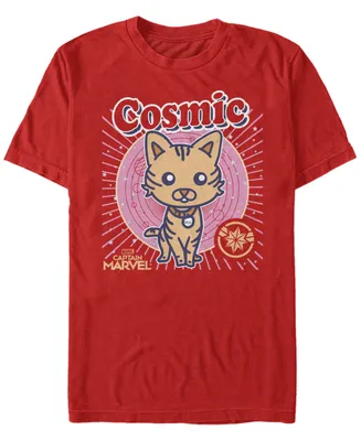 Marvel Men's Captain Cosmic Goose Kawaii Cartoon, Short Sleeve T-shirt