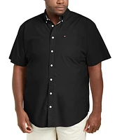 Tommy Hilfiger Men's Big & Tall Maxwell Short-Sleeve Button-Down Shirt