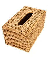 Artifacts Rattan Rectangular Tissue Box Cover