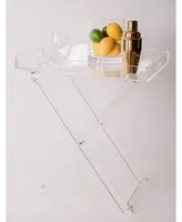 DesignStyles Acrylic Folding Tray Table