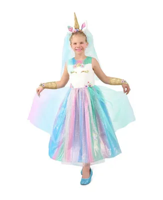 BuySeasons Big Girls Lovely Lady Unicorn Costume