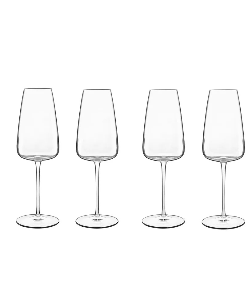 Talismano 7 oz Prosecco / Sparkling Small Wine Glasses (Set of 4)