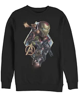 Marvel Men's Avengers Endgame Diamond Group Action Logo