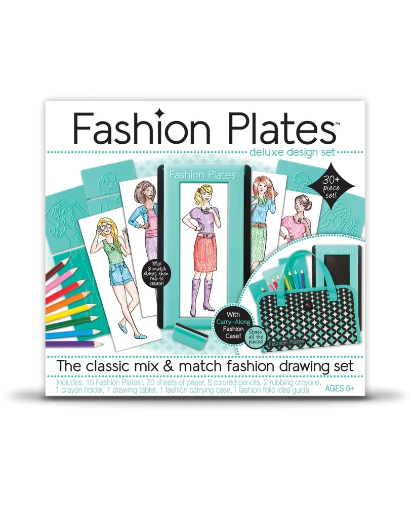 Fashion Plates Deluxe Design Set