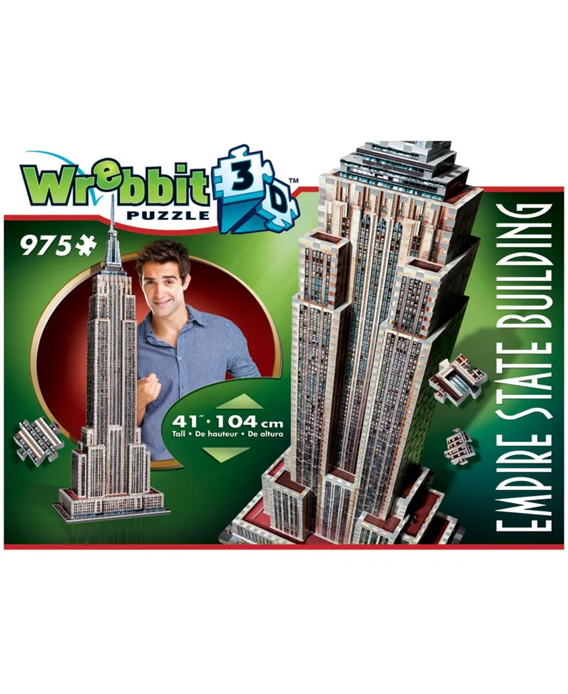Wrebbit Empire State Building 3D Puzzle- 975 Pieces