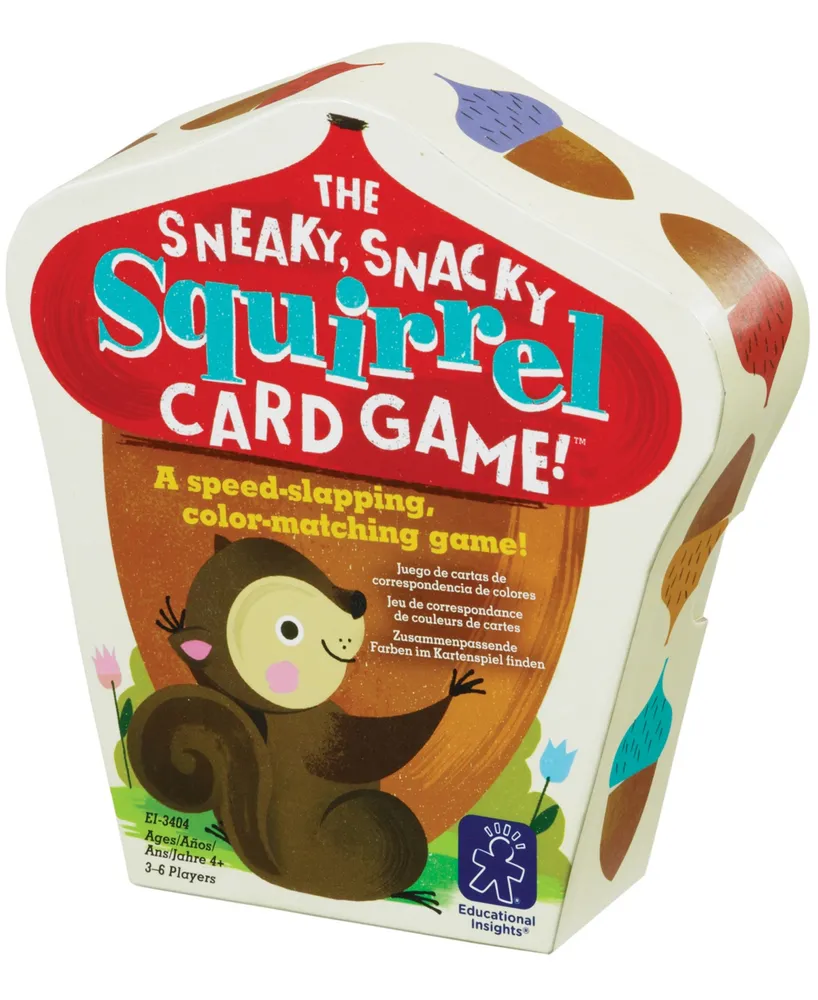Educational Insights the Sneaky, Snacky Squirrel Card Game