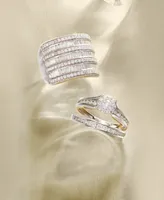 Diamond Bridal Channel Set (1 ct. t.w.) 14k White, Yellow or Rose Gold