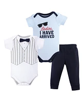 Hudson Baby 2-Bodysuits and Pant Set