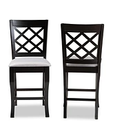 Closeout! Alora Counter Stool (Set of 2)