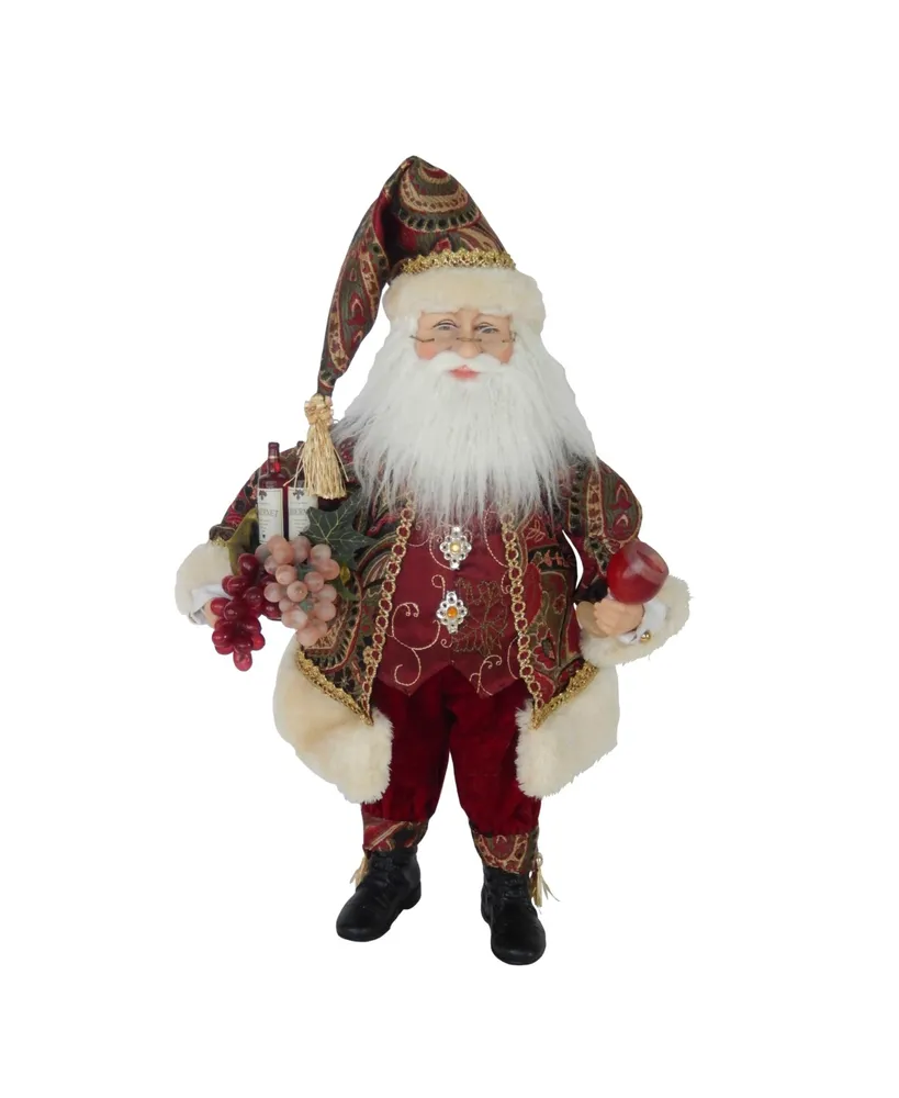 Kurt Adler 18-Inch Kringle Klaus Wine Santa