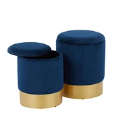 Marla Ottoman 2pc Set