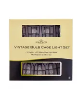 Kurt Adler Ul 10-Light C7 Cage Lantern Light Set