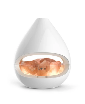 Pure Enrichment PureGlow Crystal Salt Lamp & Diffuser