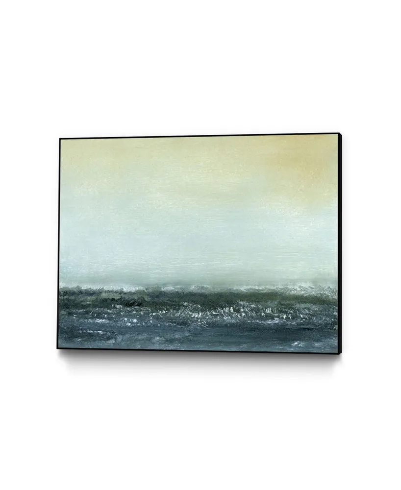 Giant Art 40" x 30" Sea View Vi Art Block Framed Canvas