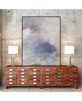 Giant Art 14" x 11" Escaping Light I Art Block Framed Canvas