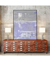 Giant Art 28" x 22" Valley Mist I Art Block Framed Canvas