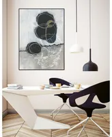 Giant Art 40" x 30" Primary Orbs I Art Block Framed Canvas