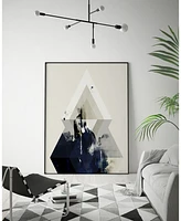 Giant Art 28" x 22" Beneath the Surface Iii Art Block Framed Canvas