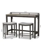 Noll 3pc Counter Table Set