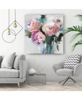 Giant Art 30" x 30" Bouquet Ii Museum Mounted Canvas Print