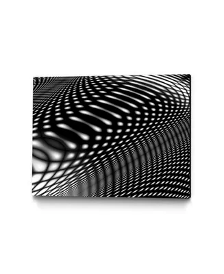 Giant Art 28" x 22" Interference Iv Museum Mounted Canvas Print