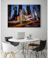 Giant Art 20" x 16" Times Square Rays of Light I Museum Mounted Canvas Print