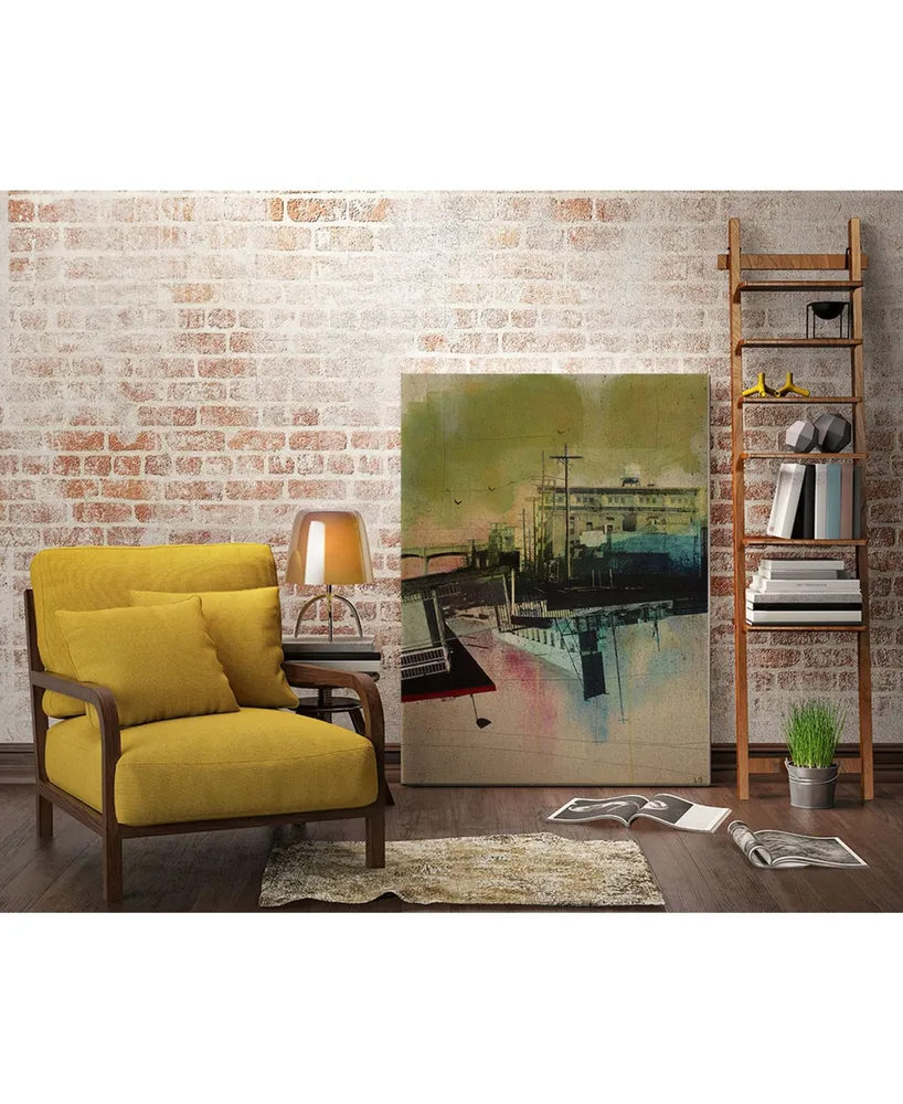 Giant Art 40" x 30" Convergence Museum Mounted Canvas Print