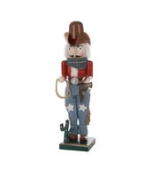 Kurt Adler 15-Inch Wooden Cowboy Nutcracker