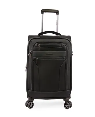 Brookstone Harbor 21" Softside Carry-On Luggage with Charging Port