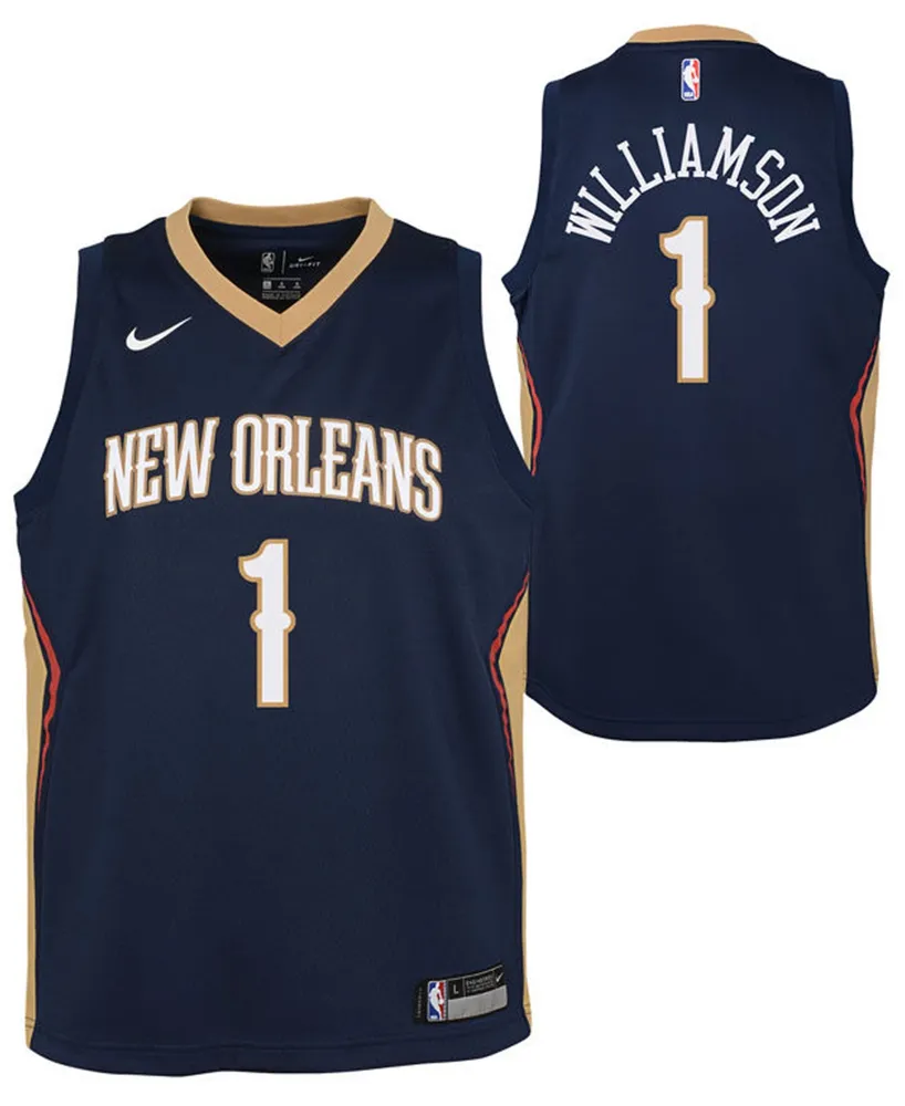 Nike Big Boys Zion Williamson New Orleans Pelicans Icon Swingman Jersey