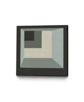 Giant Art Geometric Perspective I Art Block Framed Canvas