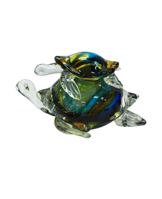 Dale Tiffany Colorful Sea Turtle Figurine