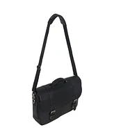 Colombian Leather Flapover 15.6" Laptop Bag