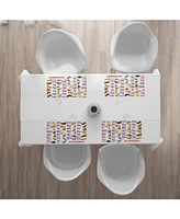 Ambesonne Educational Place Mats