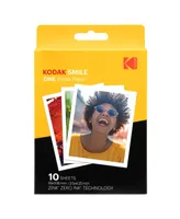 Kodak 3.5x4.25” Premium Zink Photo Paper - 10 Sheets